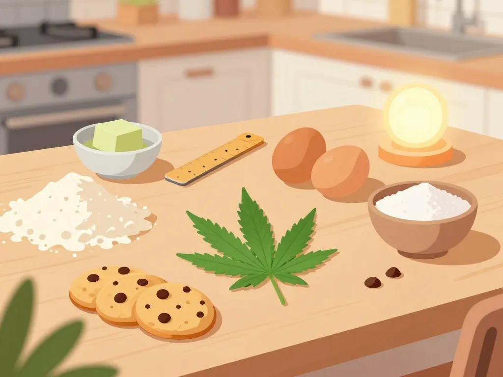 Ingrédients sécurisés recette space cookie