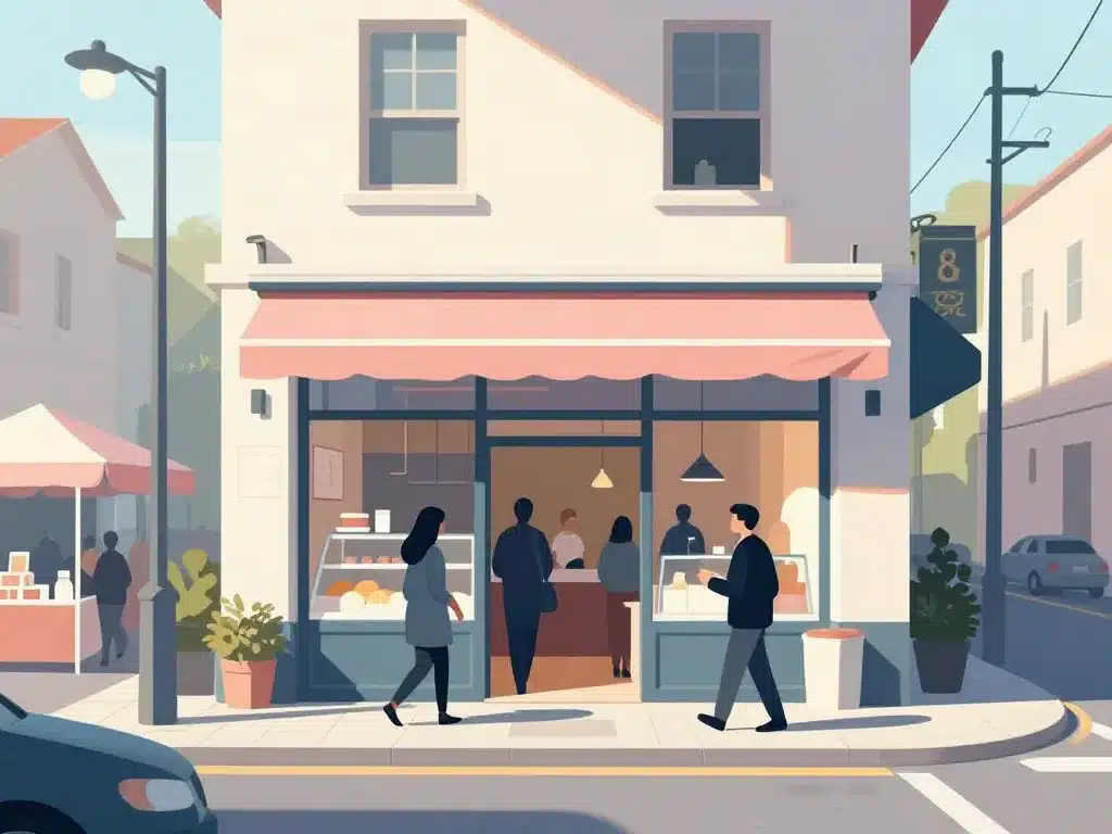 façade boucherie des hauts clos quartier accès