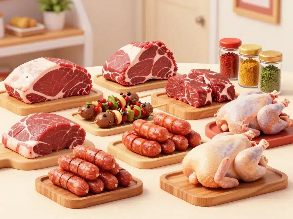 Boucherie halal Saint Cyprien, viandes variées et spécialités maison