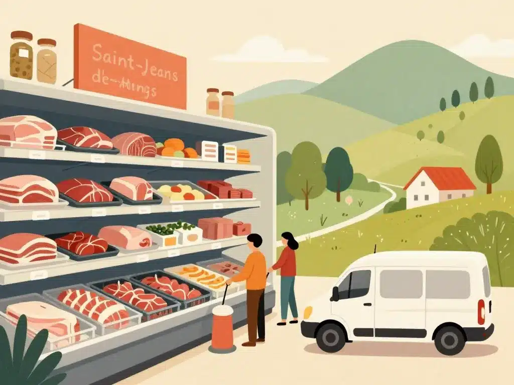 Scène sourcing boucherie halal saint jean de monts alternatives livraison