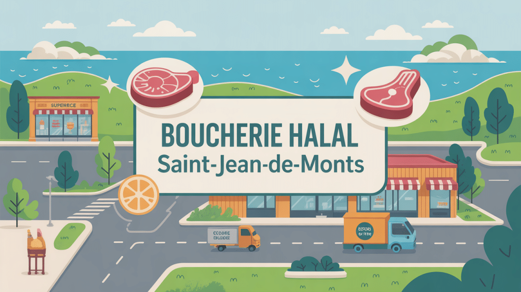 Illustration boucherie halal saint jean de monts approvisionnement confiance