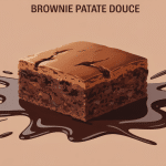 brownie patate douce fondant sur patate et chocolat