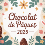 illustration chocolat de pâques 2025 œufs lapin printemps