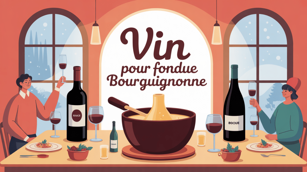 fondue bourguignonne quel vin ambiance chaleureuse