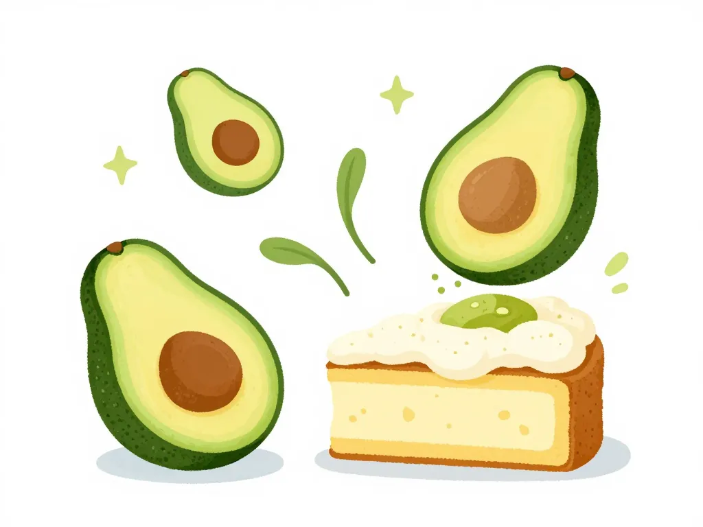 symbolique gateau avocat bienfaits nutritionnels