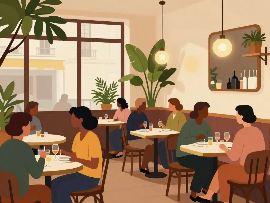 les fauves restaurant ambiance chaleureuse paris