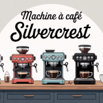 machine a cafe silvercrest sur table moderne