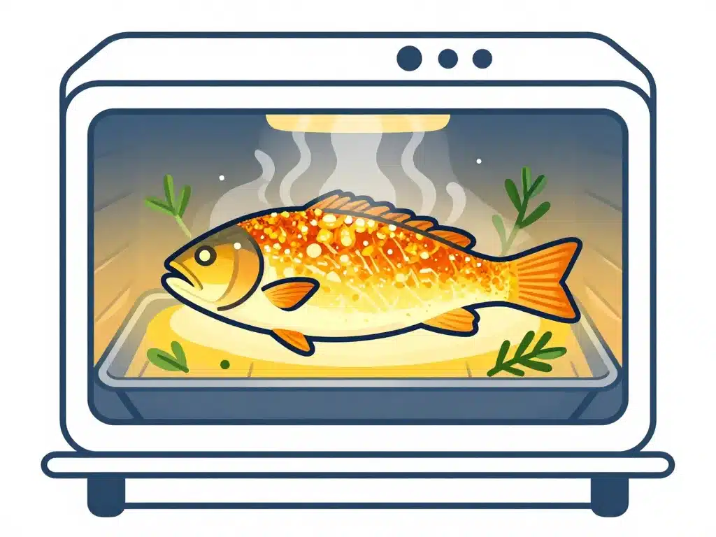 Diagramme cuisson pagre au four température optimale