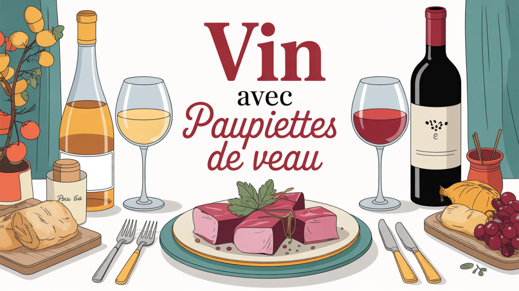 Quel vin avec des paupiettes de veau illustration gourmande