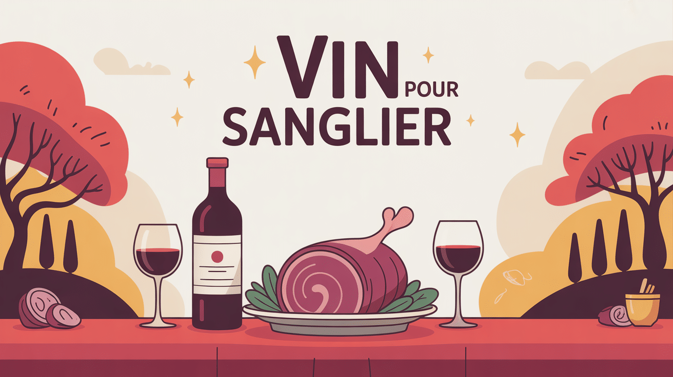 Quel vin avec du sanglier bouteille rouge plat gourmet