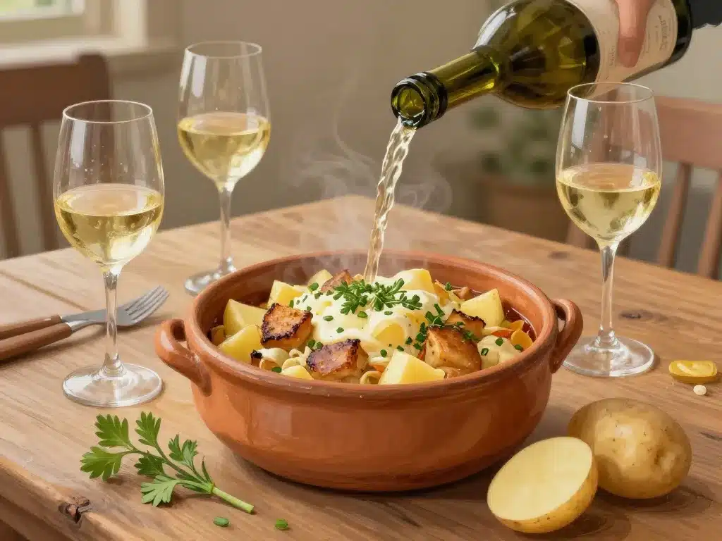 quel vin avec le baeckeoffe accord plat alsacien et vin blanc sec