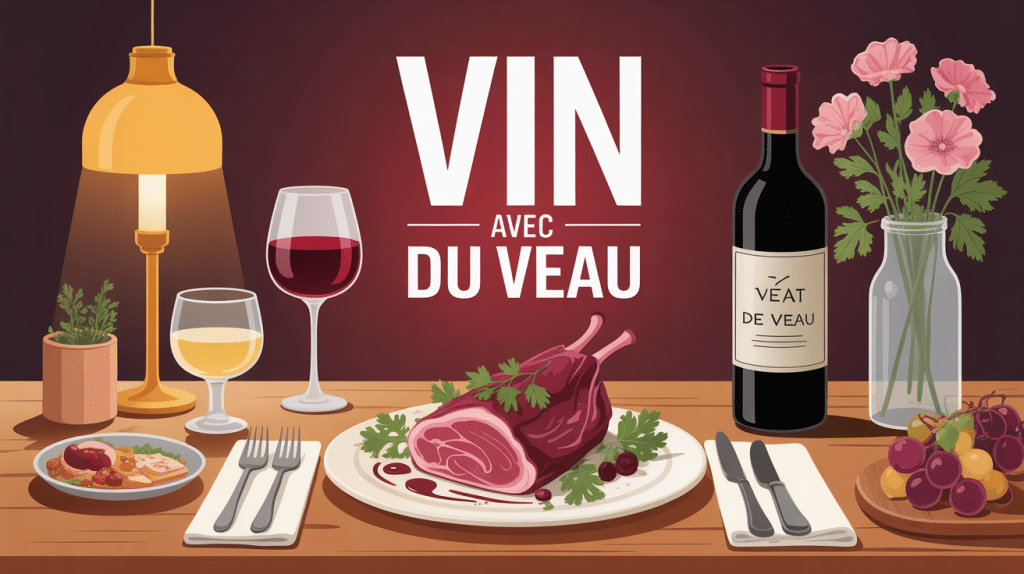 quelle vin avec du veau table élégante vin et assiette