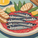 Recette anchoïade crémeuse bol avec légumes et pain grillé provençal