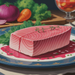 Recette de steak de thon rosé avec légumes méditerranéens