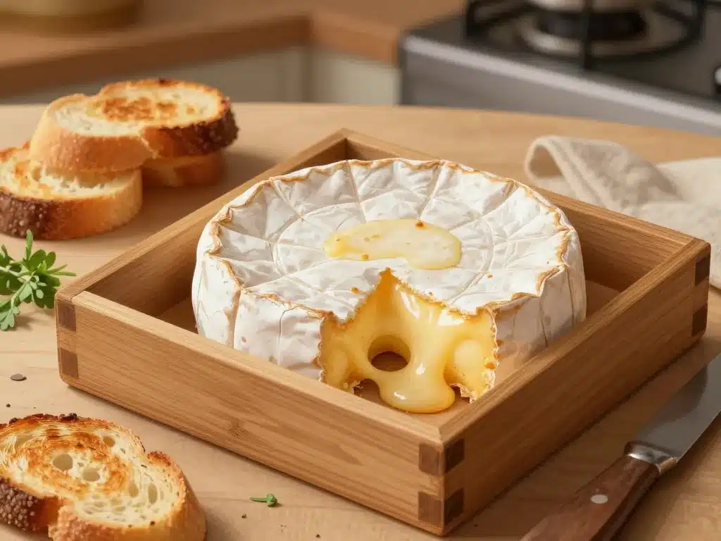 recette du camembert au four fondant