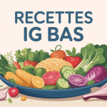 assiette saine recettes ig bas légumes céréales