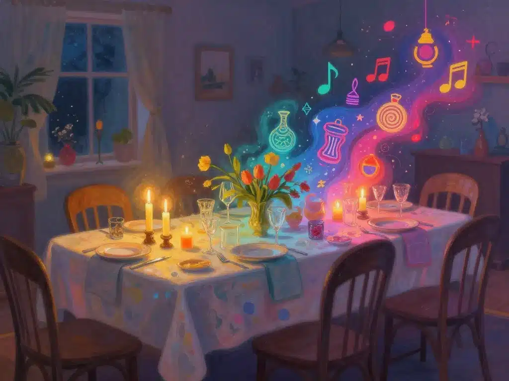 repas à thème ambiance immersive et décoration