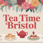 illustration tea time bristol table élégante scones pâtisseries