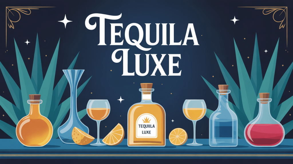 illustration festive tequila luxe grandes occasions