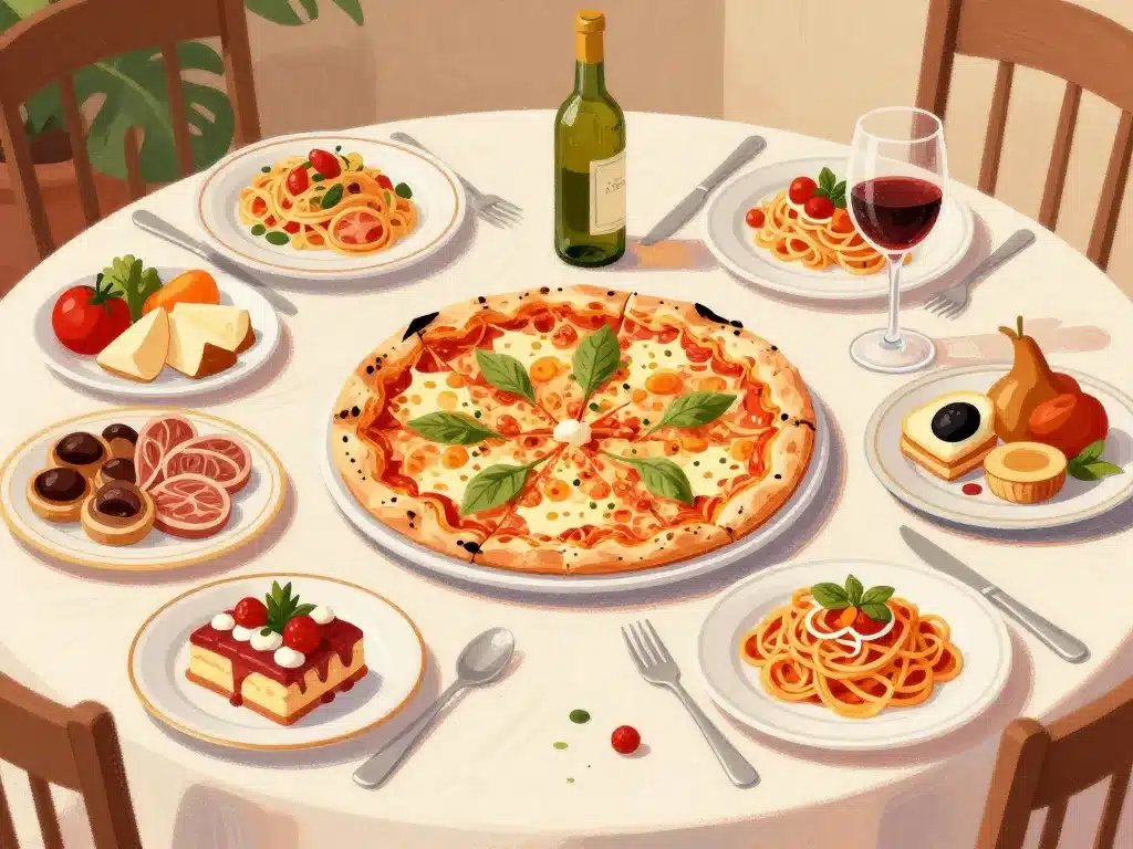 zucco cenon plats italiens pizza pasta antipasti